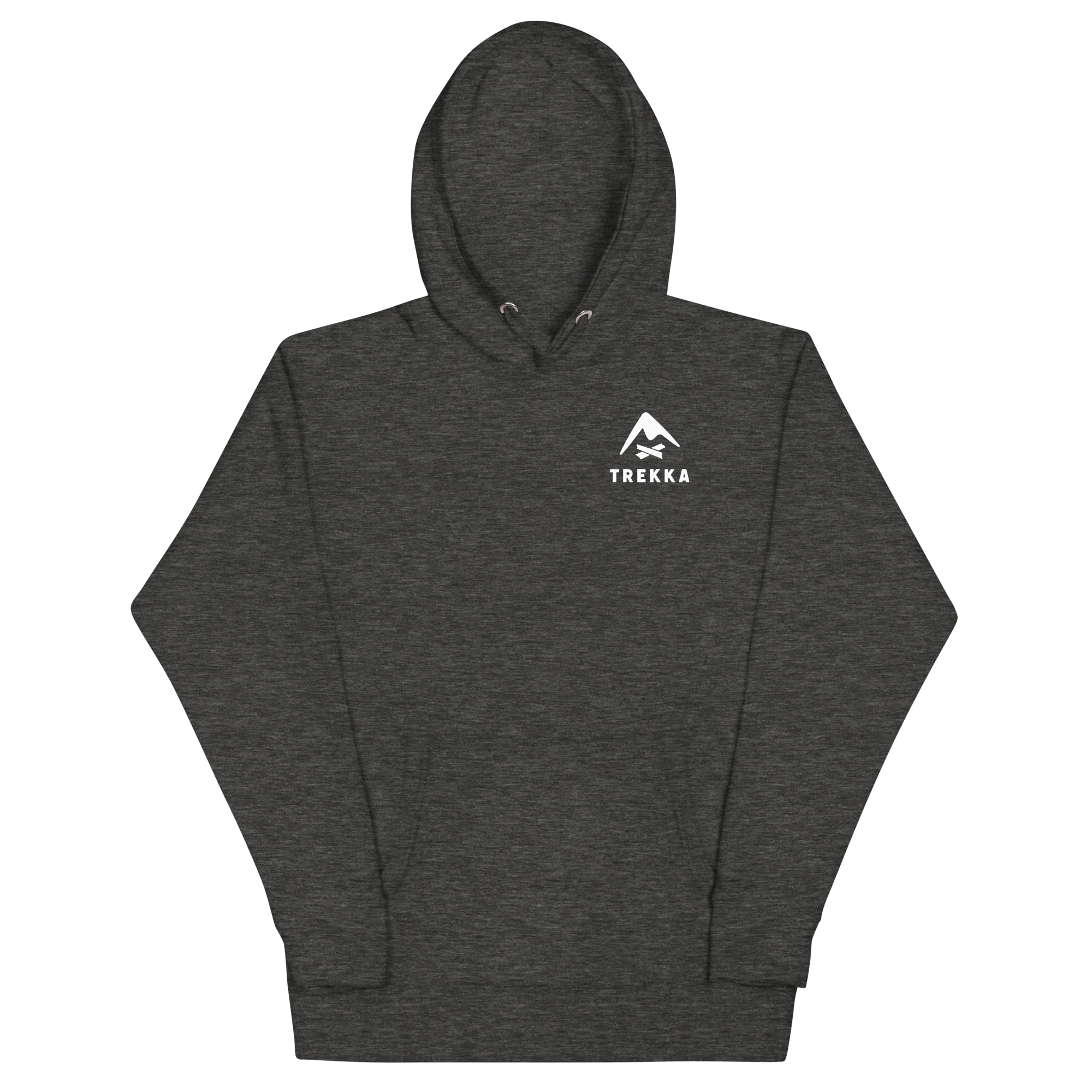trekka skyline hoodie charcoal