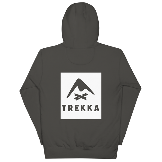 Trekka wombatline hoodie vintage black back