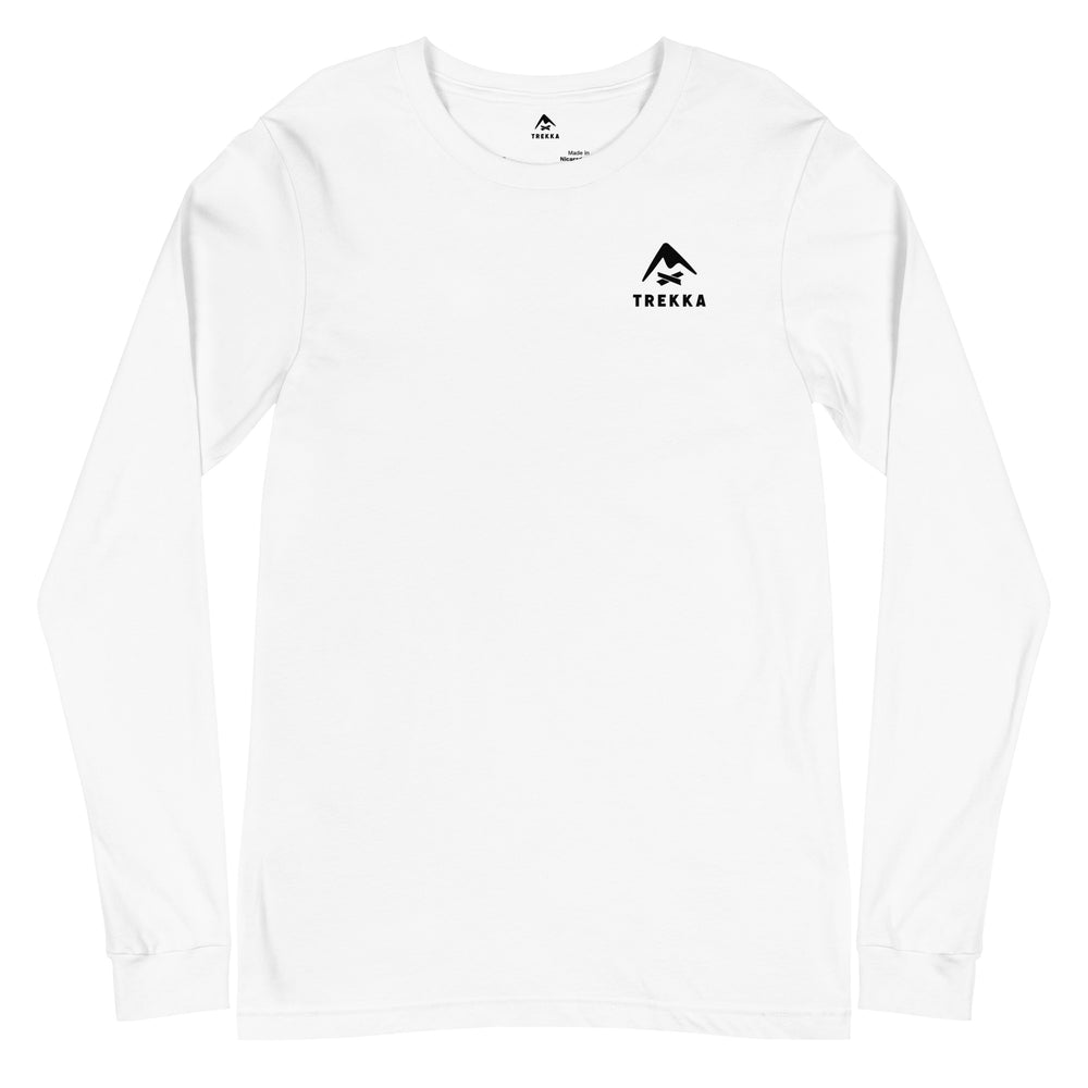 trekka blue range long sleeve white