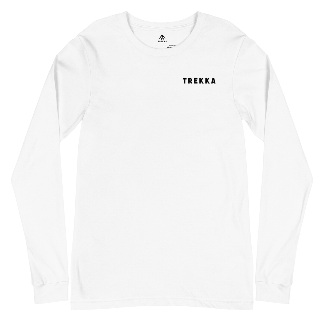 trekka clothing byron long sleeve white front