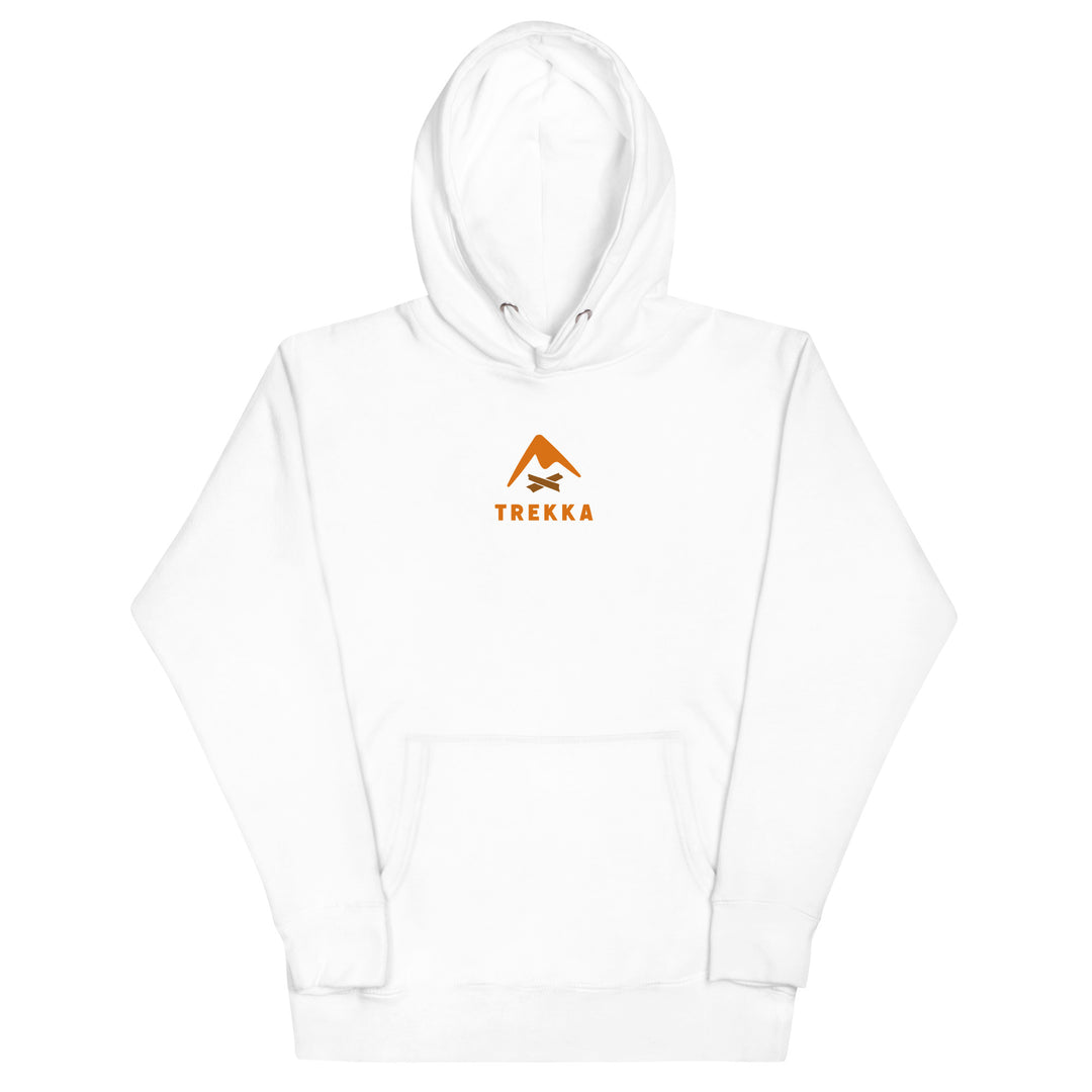 trekka redline hoodie white