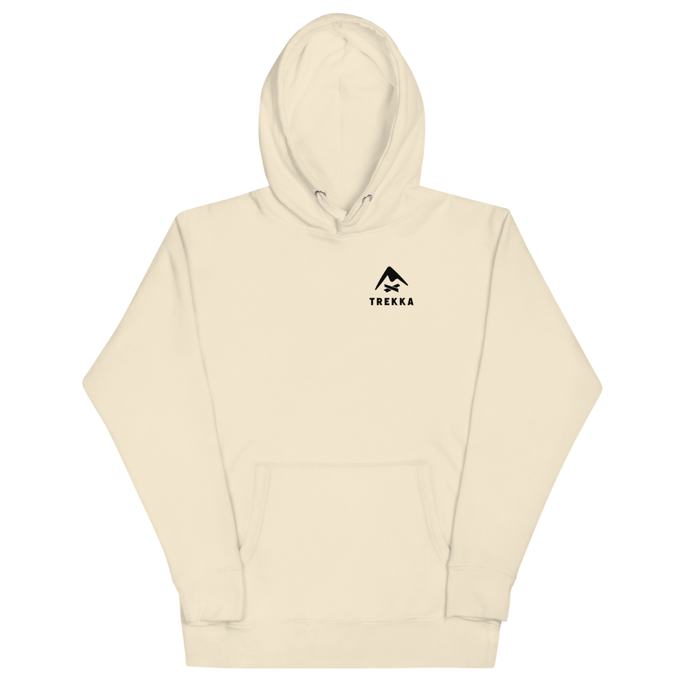 trekka ridgeline hoodie bone front