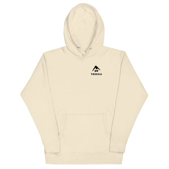 trekka ridgeline hoodie bone front