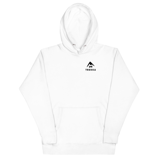 trekka ridgeline hoodie white