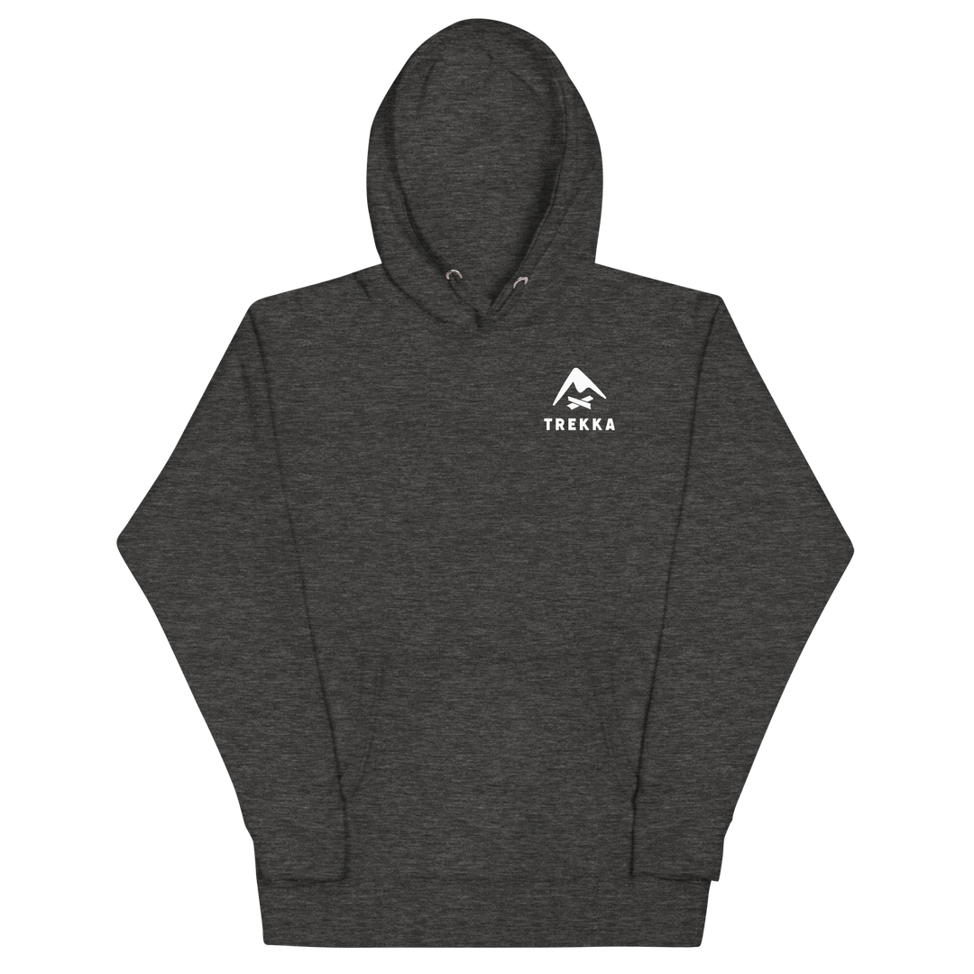 trekka skyline hoodie charcoal
