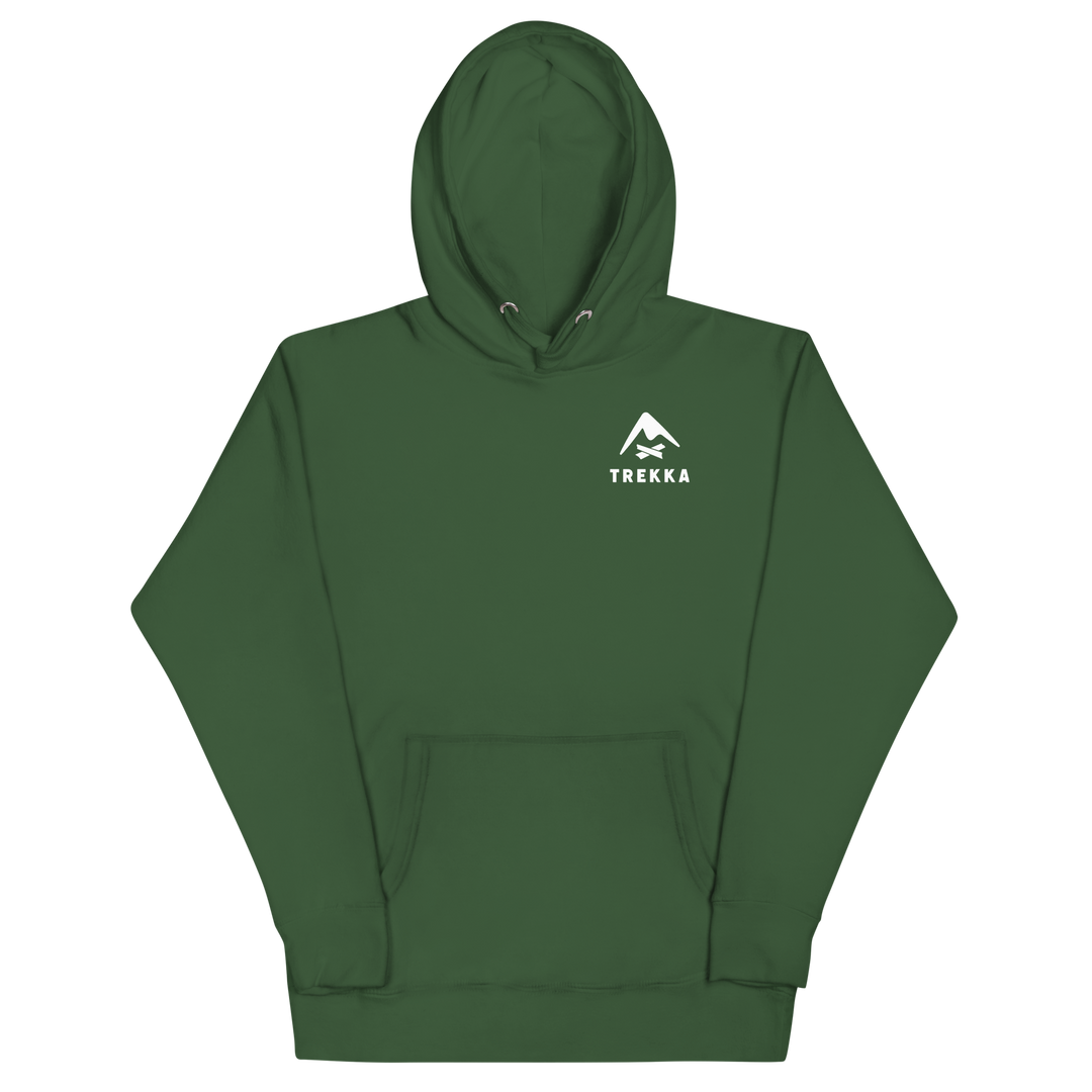 trekka skyline hoodie green
