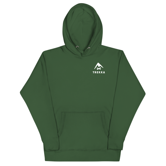 trekka skyline hoodie green