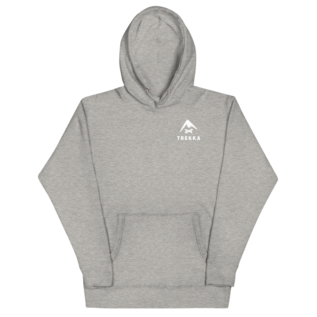 trekka wombatline hoodie carbon gray front