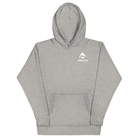 trekka wombatline hoodie carbon gray front