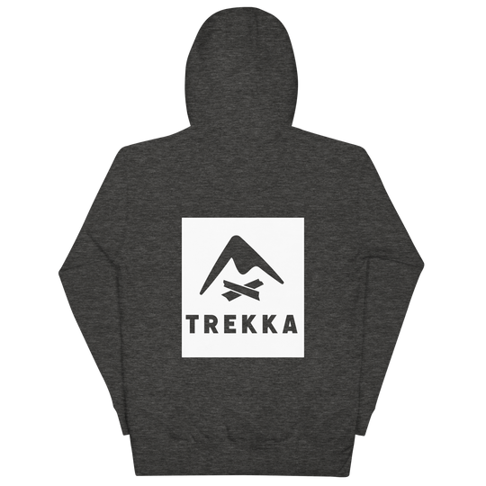 trekka wombatline hoodie charcoal back